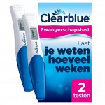 Clearblue digital zwangerschapstest met conceptie indicator 2 stuks