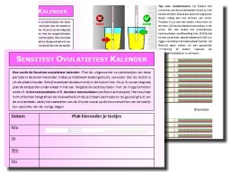 Met gratis ovulatiekalender.