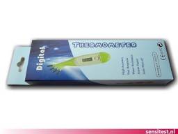 Verpakking van de snelle baby thermometer