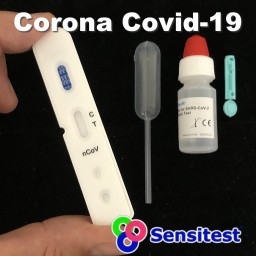 Coronatest Sneltest Antistoffen Covid-19 Virus uitslag 15 minuten