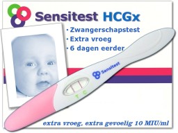 Sensitest Zwangerschapstest 6 Dagen (3 stuks)